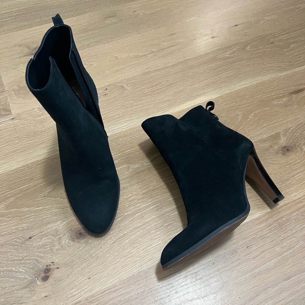 Coach heeled booties